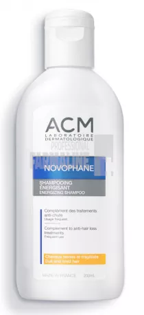ACM Novophane Sampon energizant cu 6 vitamine par fragil 200 ml