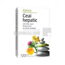 Alevia Ceai medicinal hepatic 20 plicuri