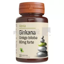 Alevia Ginkana Ginkgo Biloba Forte 80 mg 30 comprimate