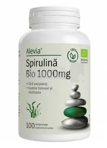 Alevia Spirulina Bio 1000 mg 100 comprimate