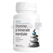 Alevia Vitamine si minerale esentiale 40 comprimate