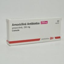 AMOXICILINA ANTIBIOTICE 250 mg x 20 CAPS. 250mg ANTIBIOTICE SA