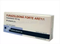 Arena Furazolidina Forte 100 mg  20 comprimate
