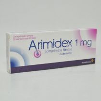 ARIMIDEX 1 mg x 28 COMPR. FILM. 1mg ASTRAZENECA UK LTD.