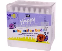 Bella Baby Happy Betisoare Igienice cu opritor 56 bucati + 8 bucati