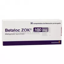 BETALOC ZOK 100 mg X 30