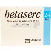 BETASERC 24 mg X 60 COMPR. ORODISPERSABILE 24mg MYLAN HEALTHCARE GMB - ABBOTT