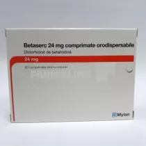 BETASERC 24 mg X 60