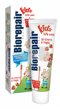 Biorepair Kids Pasta de dinti aroma de capsuni 0-6 ani 50 ml