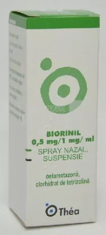 BIORINIL x 1 SPRAY NAZ.,SUSP. 0,5 mg/1 mg/ ml THEA FARMA SPA