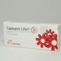 CAPTOPRIL LPH 50 mg x 30 COMPR. 50mg LABORMED PHARMA SA