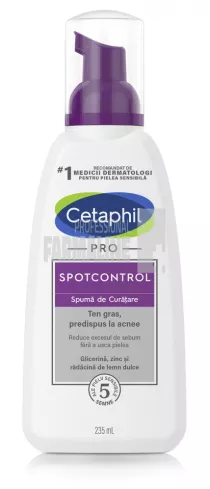 Cetaphil Pro Spot Control Derma Spuma de curatare 235 ml