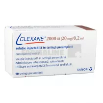 CLEXANE 2000 UI (20 mg)/0,2 ml X 10