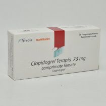 CLOPIDOGREL TERAPIA 75 mg x 30 COMPR. FILM. 75mg TERAPIA S.A.