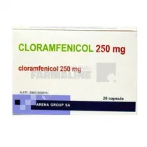 CLORAMFENICOL ARENA 250 mg X 20 CAPS. 250mg ARENA GROUP SA