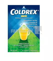 Coldrex lemon 10 plicuri