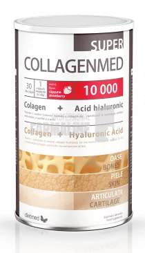 CollagenMed Super 10.000 capsune 450 g