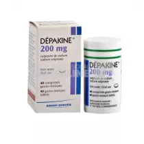 DEPAKINE 200 mg x 40 COMPR. GASTROREZ. 200mg SANOFI-AVENTIS FRANC