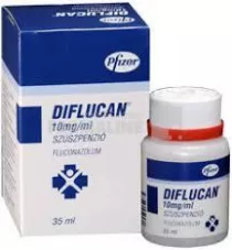 DIFLUCAN 10 mg/ml X 1
