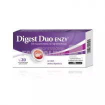 Digest Duo Enzy 20 comprimate