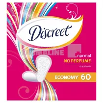 Discreet Normal No Perfume Absorbante zilnice 60 bucati