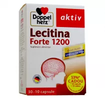 Doppelherz Aktiv Lecitina Forte 1200 mg  30 capsule + 10 capsule Cadou