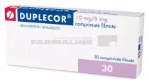 DUPLECOR 10 mg/5 mg x 30 COMPR. FILM. 10mg/5mg GEDEON RICHTER ROMAN