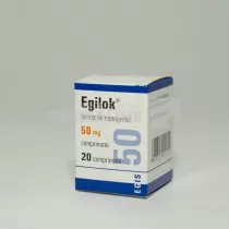 EGILOK 50 mg x 20 COMPR. 50mg EGIS PHARMACEUTICALS