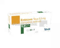 ENTECAVIR TEVA 0,5 mg X 30