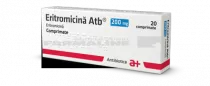 ERITROMICINA ATB 200 mg x 20 COMPR. 200mg ANTIBIOTICE SA