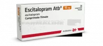 ESCITALOPRAM ATB 10 mg X 28 COMPR. FILM. 10mg ANTIBIOTICE S.A.