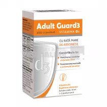 Evital Adult Guard vitamina d3 2000 U.I. picaturi 10 ml