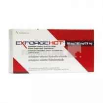EXFORGE HCT x 28 COMPR. FILM. 10mg/160mg/25 mg NOVARTIS EUROPHARM L