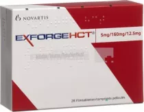 EXFORGE HCT x 28 COMPR. FILM. 5mg/160mg/12,5 mg NOVARTIS EUROPHARM L