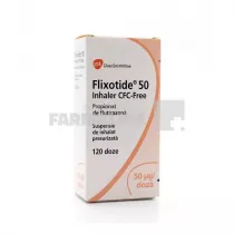 FLIXOTIDE R 50 INHALER CFC Free x 1 SUSP. INHAL. PRESURIZATA 50mcg/doza GLAXO WELLCOME UK LT