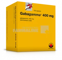 GABAGAMMA 400 mg x 100 CAPS. 400mg WORWAG PHARMA GMBH &