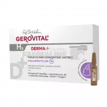 Gerovital H3 Derma+ Fiole cu ser concentrat antirid cutie cu 10 fiole 
