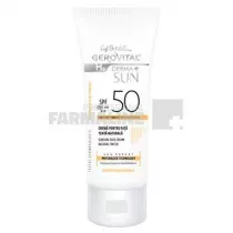 Gerovital H3 Derma Sun Crema fata protectie solara tenta naturala SPF50 50 ml