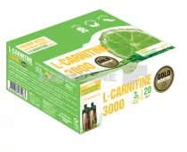 Gold Nutrition L - Carnitine cu aroma de lamaie 3000 20 doze