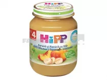 Hipp Bio Organic Piure mar,piersica,banana 4+ luni 125 g
