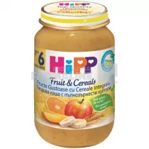 HIPP Fructe & Cereale Fructe gustoase cu cereale integrale 6+ luni 190 g