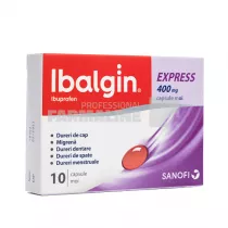 Ibalgin Express 400 mg 10 capsule moi