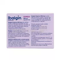 Ibalgin Express 400 mg 10 capsule moi