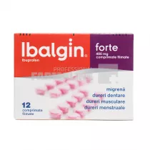Ibalgin Forte 400 mg 12 comprimate