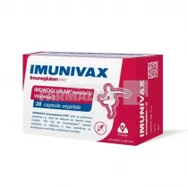 Imunivax - Imunoglukan si Vitamina C 30 capsule