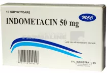 INDOMETACIN 50 mg x 10 SUPOZ. 50mg MAGISTRA C & C