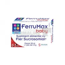 Infant Uno Ferru Max Baby 30 ml + plic 1.9 g