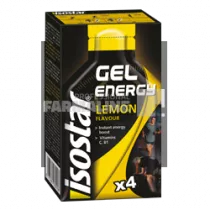 Isostar Energy Gel Lemon 4 tuburi