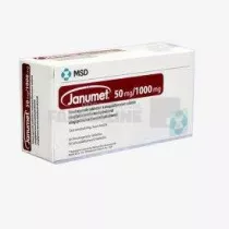 JANUMET 50 mg/1000 mg x 28 COMPR. FILM. 50mg/1000mg MERCK SHARP & DOHME