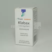 KLABAX 125 mg/5 ml x 1 - 60ML GRAN. PT. SUSP. ORALA 125mg/5ml TERAPIA SA